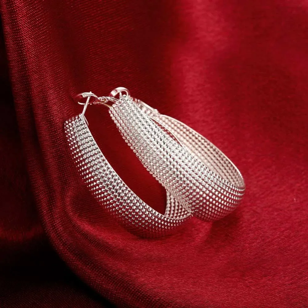 Ethnic Fashion For Ladies - Hot Fine 925 Sterling silver Earrings