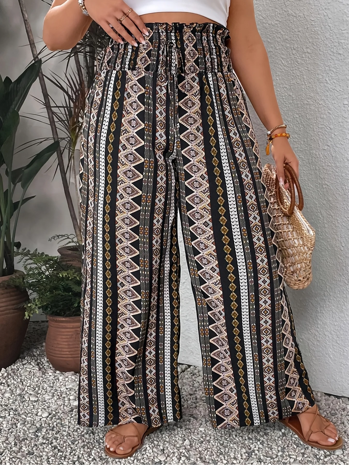 Women Fashion Bohemian Plus Si - Ethnic Fashion For Ladies review and price