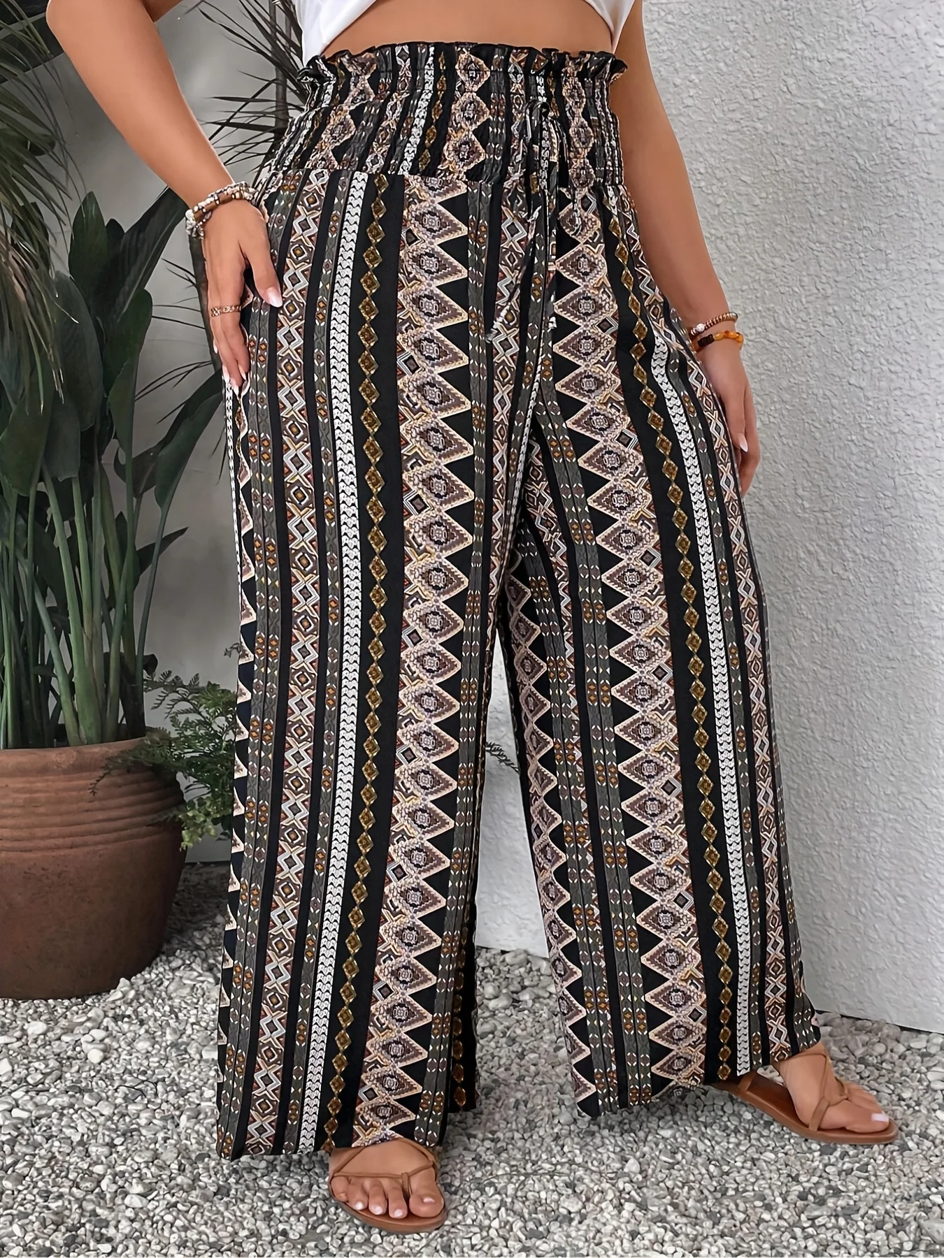 Women Fashion Bohemian Plus Si - Ethnic Fashion For Ladies review and price