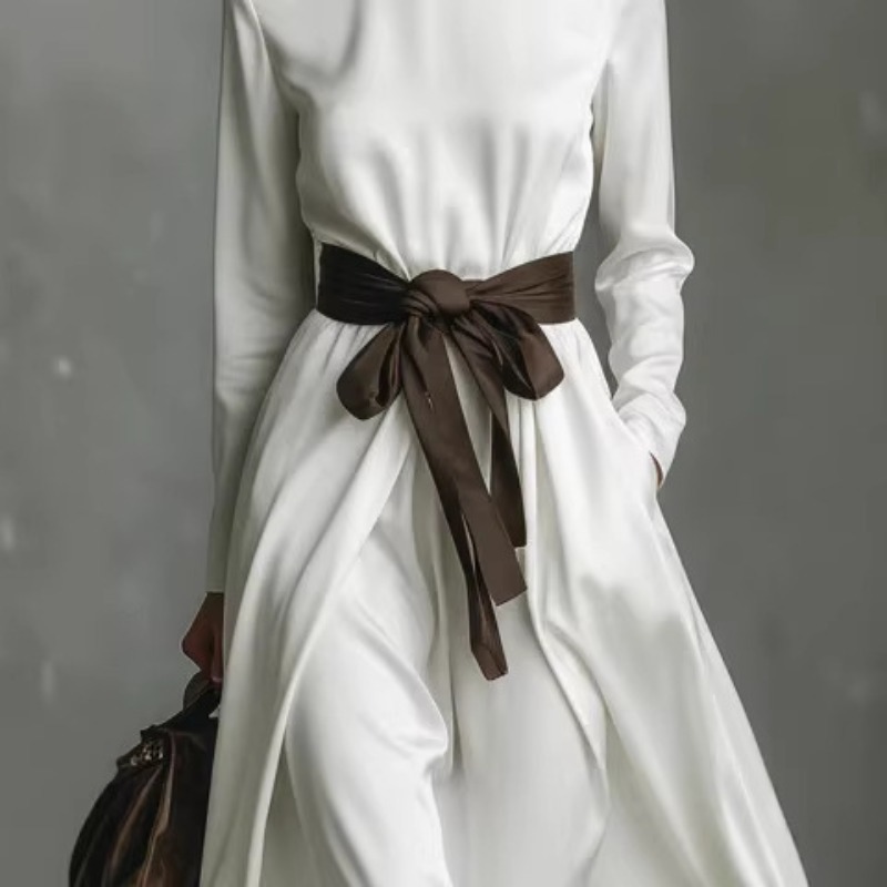 Autumn Elegant High Collar Sol - Ethnic Gown review and price