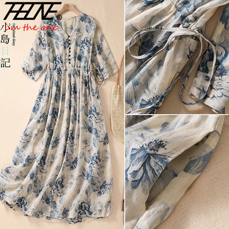 Dresses for Women Summer Casua - Ethnic Gown review and price
