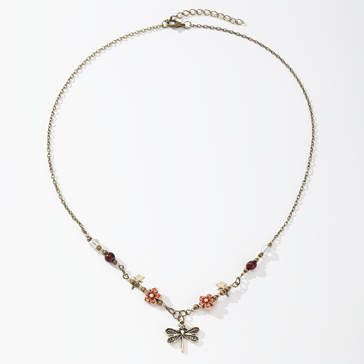 Vintage Dragonfly Star Pendant - Ethnic Fashion For Ladies review and price