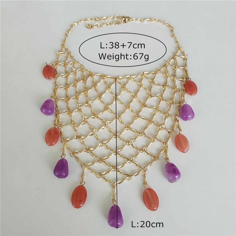 Trend Golden Metal Grid Large  - Indian Ethnic Fashion Trends 2025 review and price