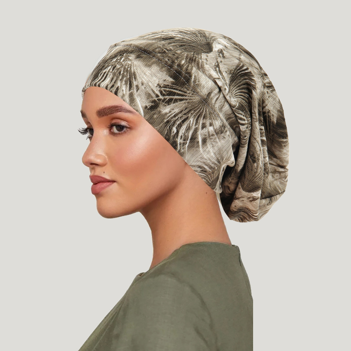 2026 New Tie-dye Hair Cover Ca - Ethnic Fashion Women review and price