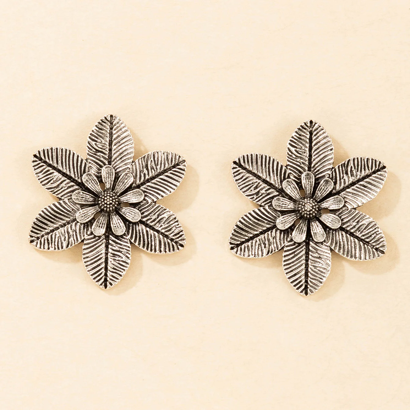 A pair of ethnic style flower  - Ethnic Chic Fashion review and price