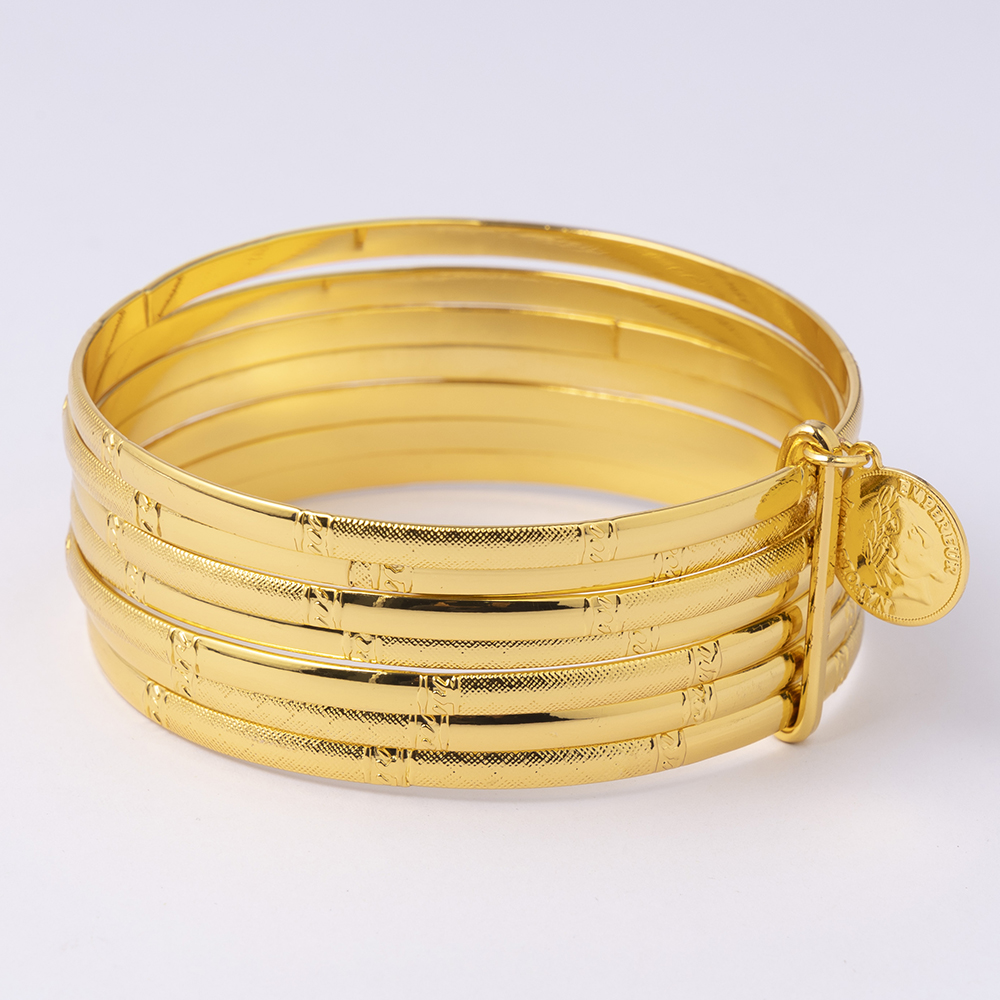 Bracelet plaqué or de luxe pou - Ethnic Luxe Fashion review and price