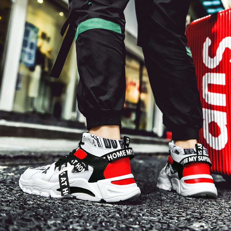 Large Size High Top Chunky Man - Ethnic Luxe Fashion review and price
