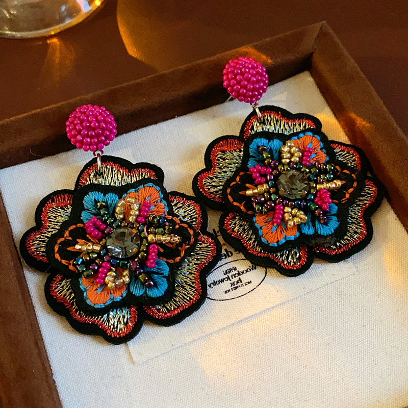 Ethnic Style Colorful Embroide - Ethnic Chic Fashion review and price