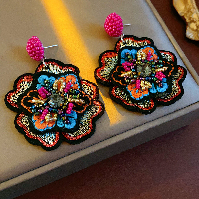 Ethnic Style Colorful Embroide - Ethnic Chic Fashion review and price