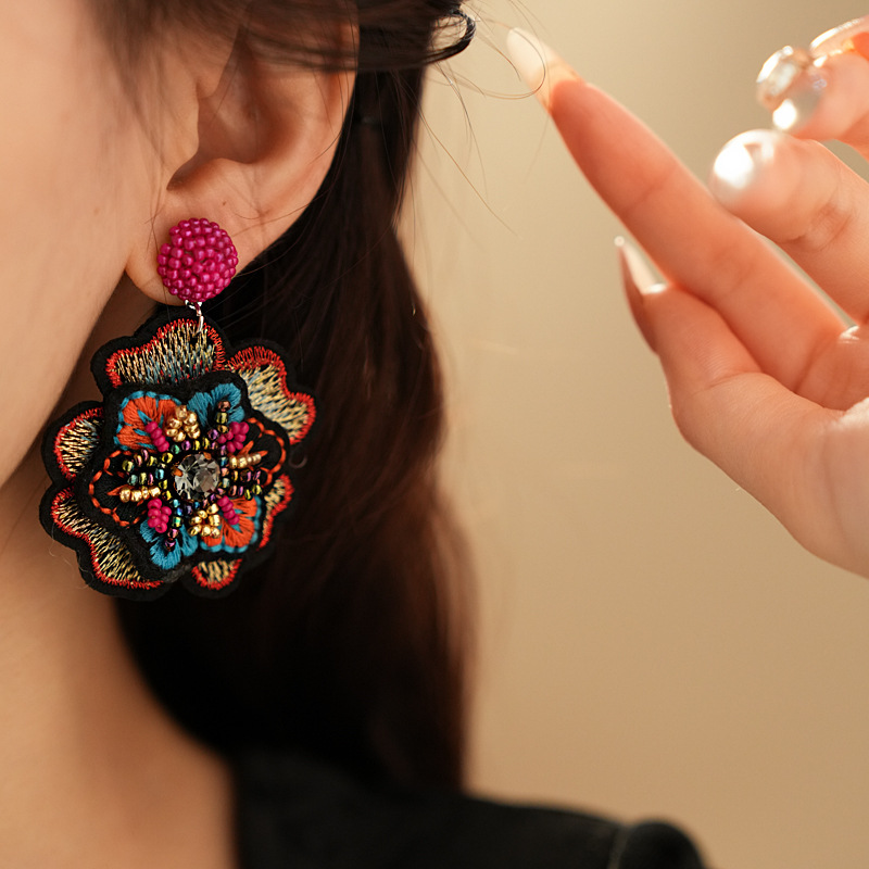 Ethnic Style Colorful Embroide - Ethnic Chic Fashion review and price