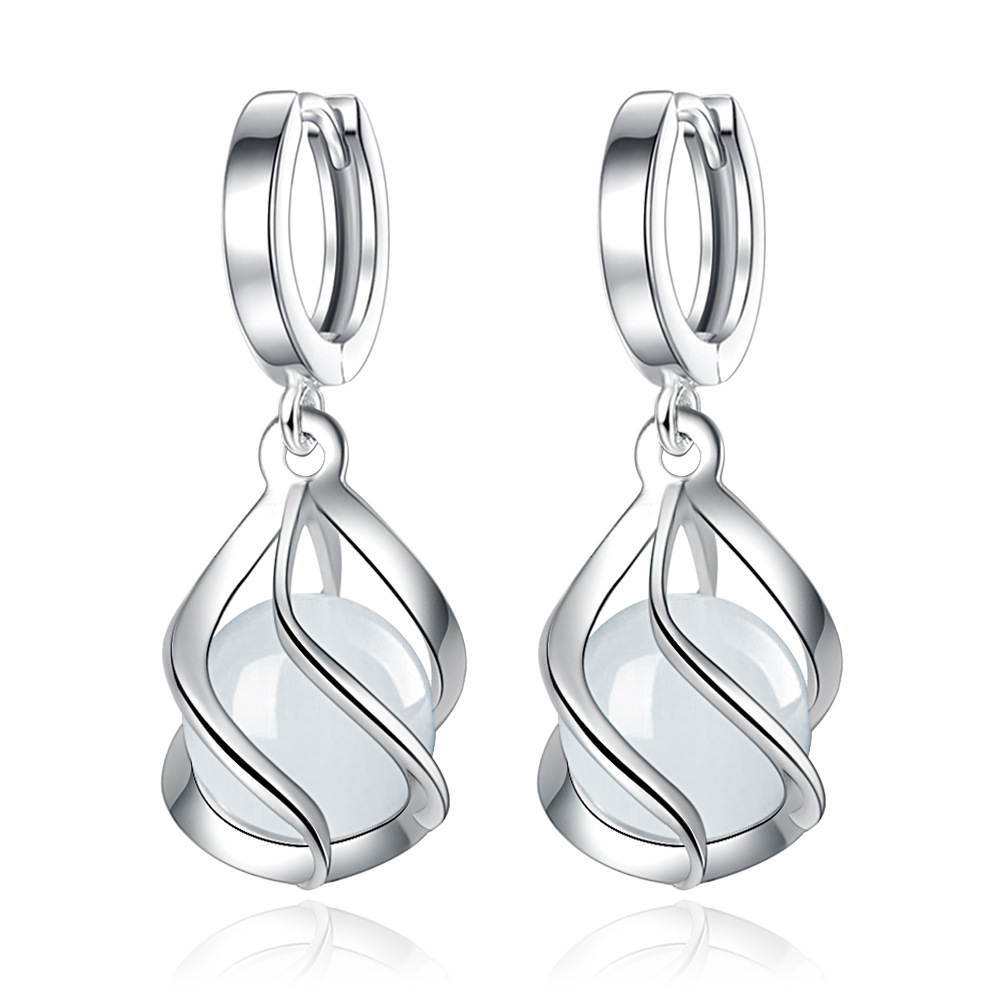 925 Sterling Silver Earrings E - Ethnic Fashion For Ladies review and price