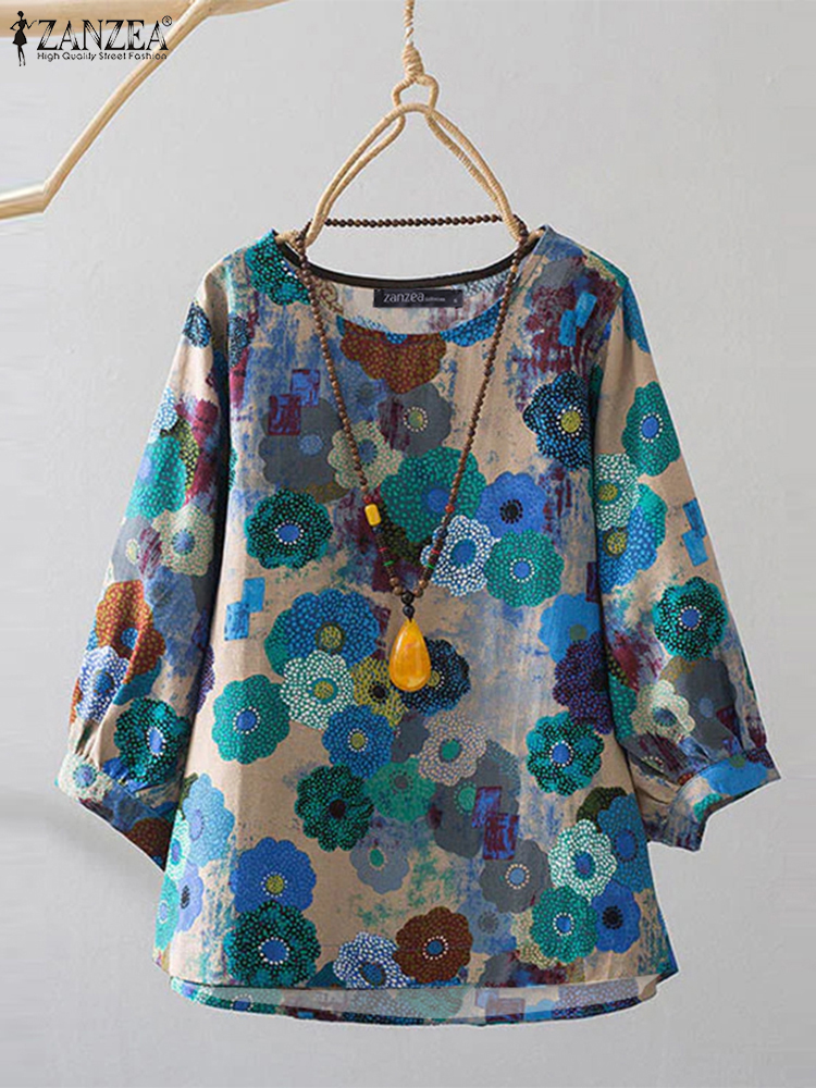 Plus Size Blouses ZANZEA Women - Ethnic Fabric review and price