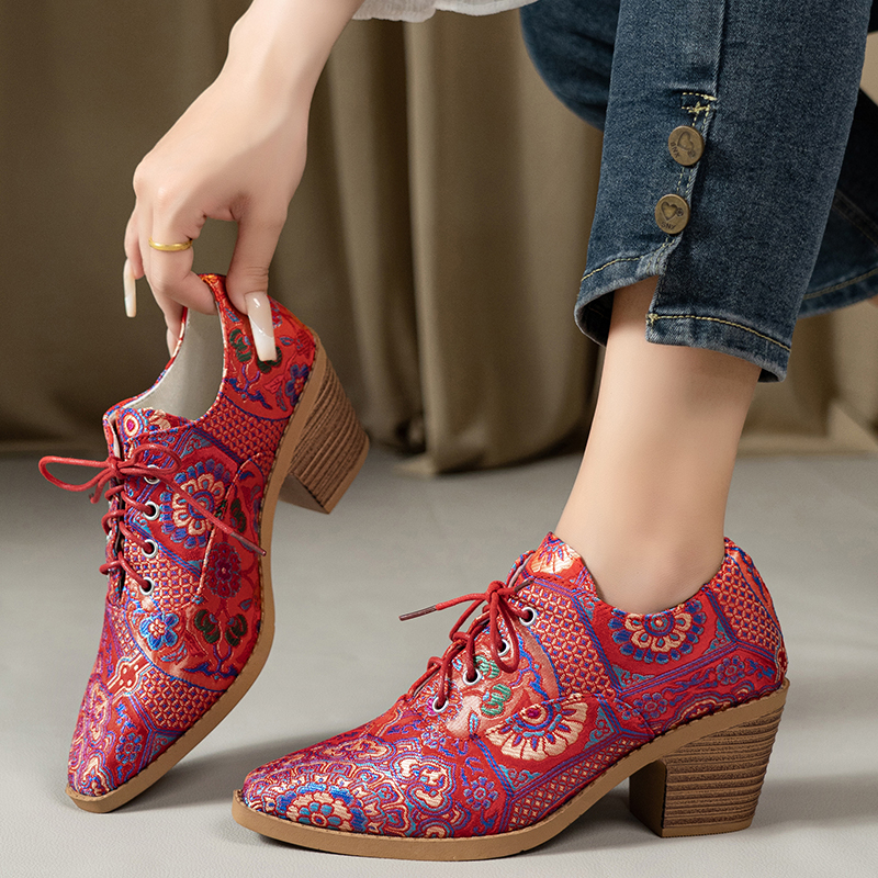 Ethnic Ladies Boots Spring Win - Ethnic Fashion Women review and price