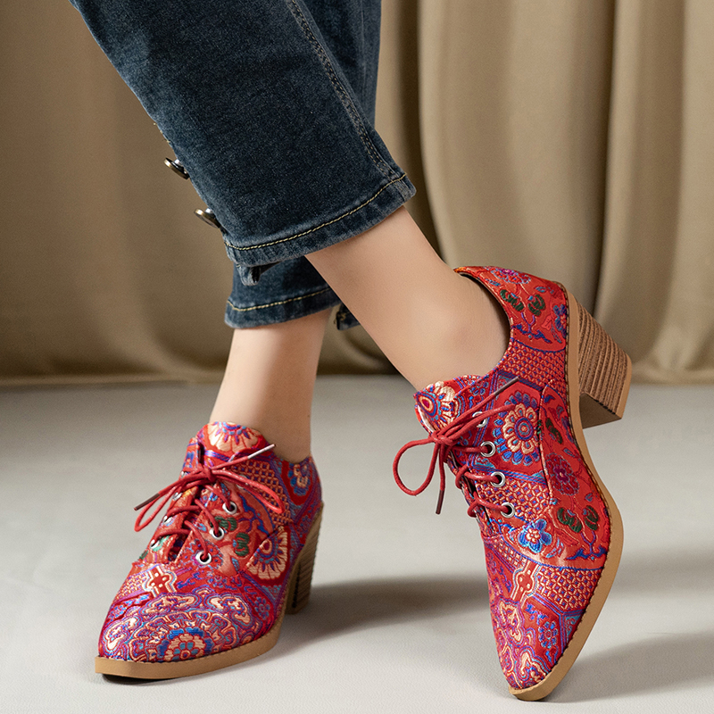 Ethnic Ladies Boots Spring Win - Ethnic Fashion Women review and price
