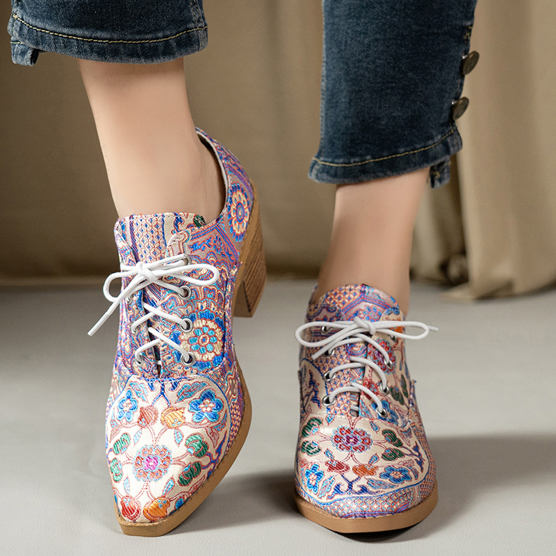 Ethnic Ladies Boots Spring Win - Ethnic Fashion Women review and price