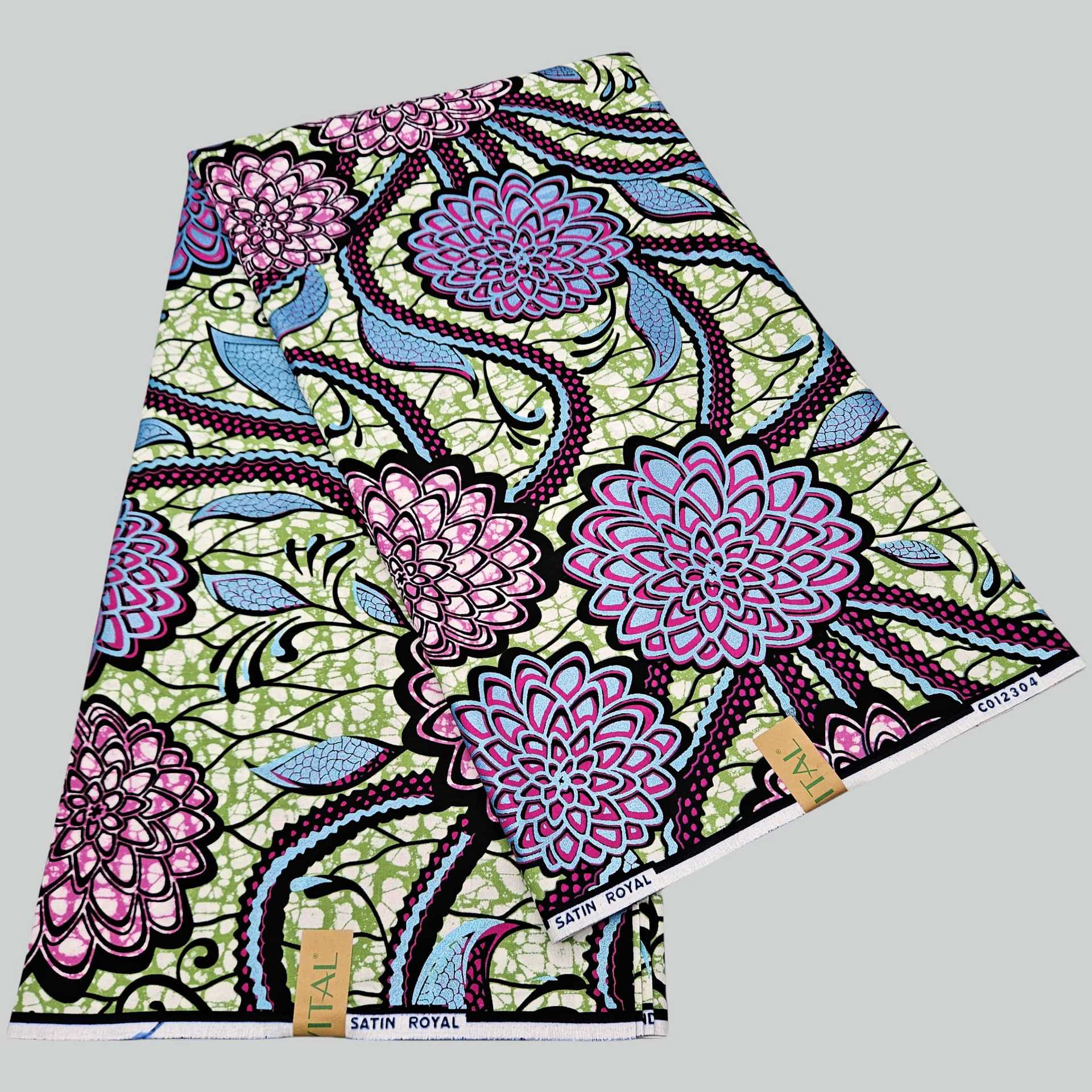 46Inch Wide 6Yards Long Floral - Ethnic Fabric review and price
