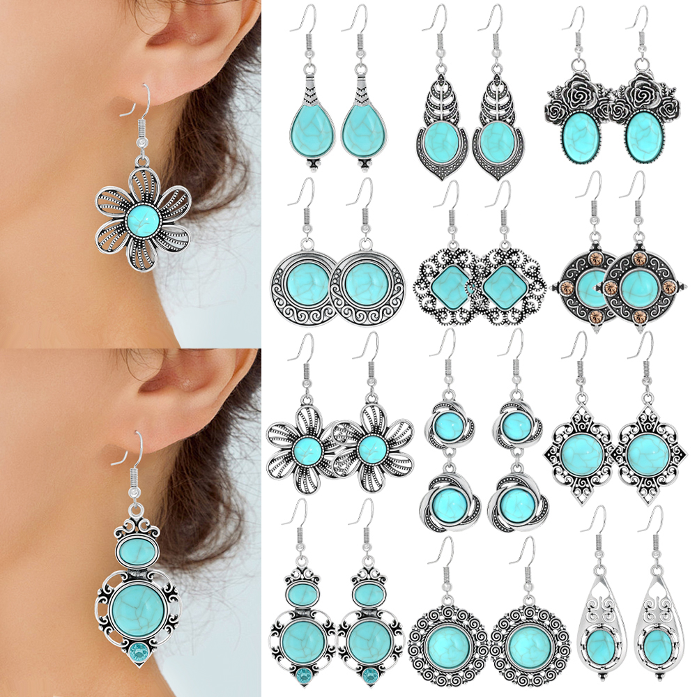 Ethnic Style Drop Earrings wit - Ethnic Chic Fashion review and price