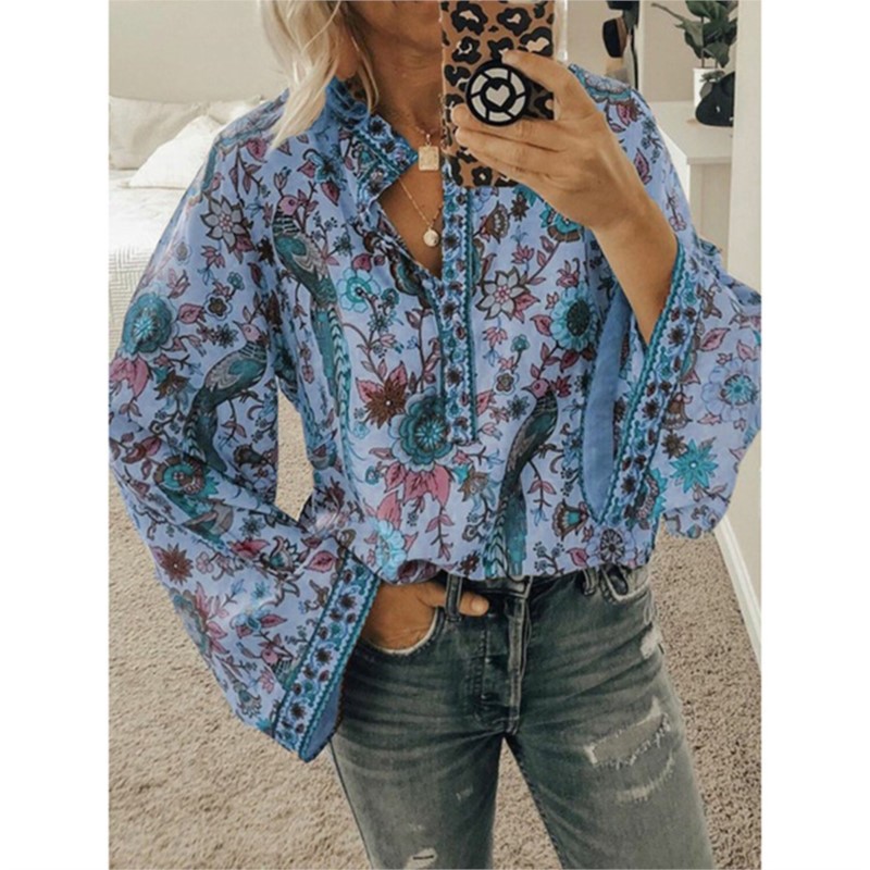 Bohemia Flower Printed Women's - Ethnic Fashion For Ladies review and price