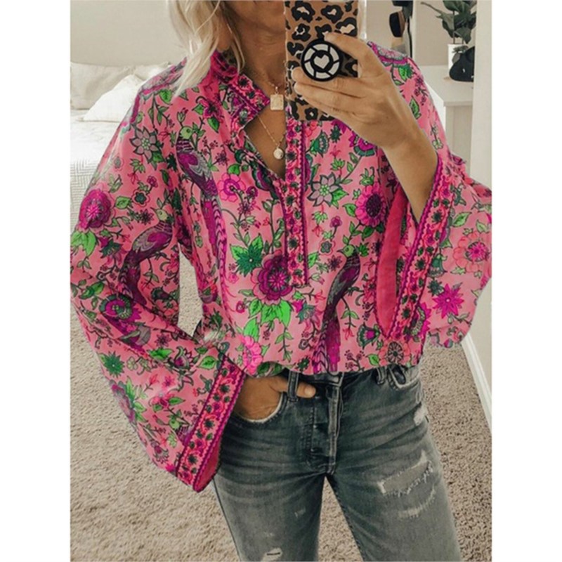 Bohemia Flower Printed Women's - Ethnic Fashion For Ladies review and price