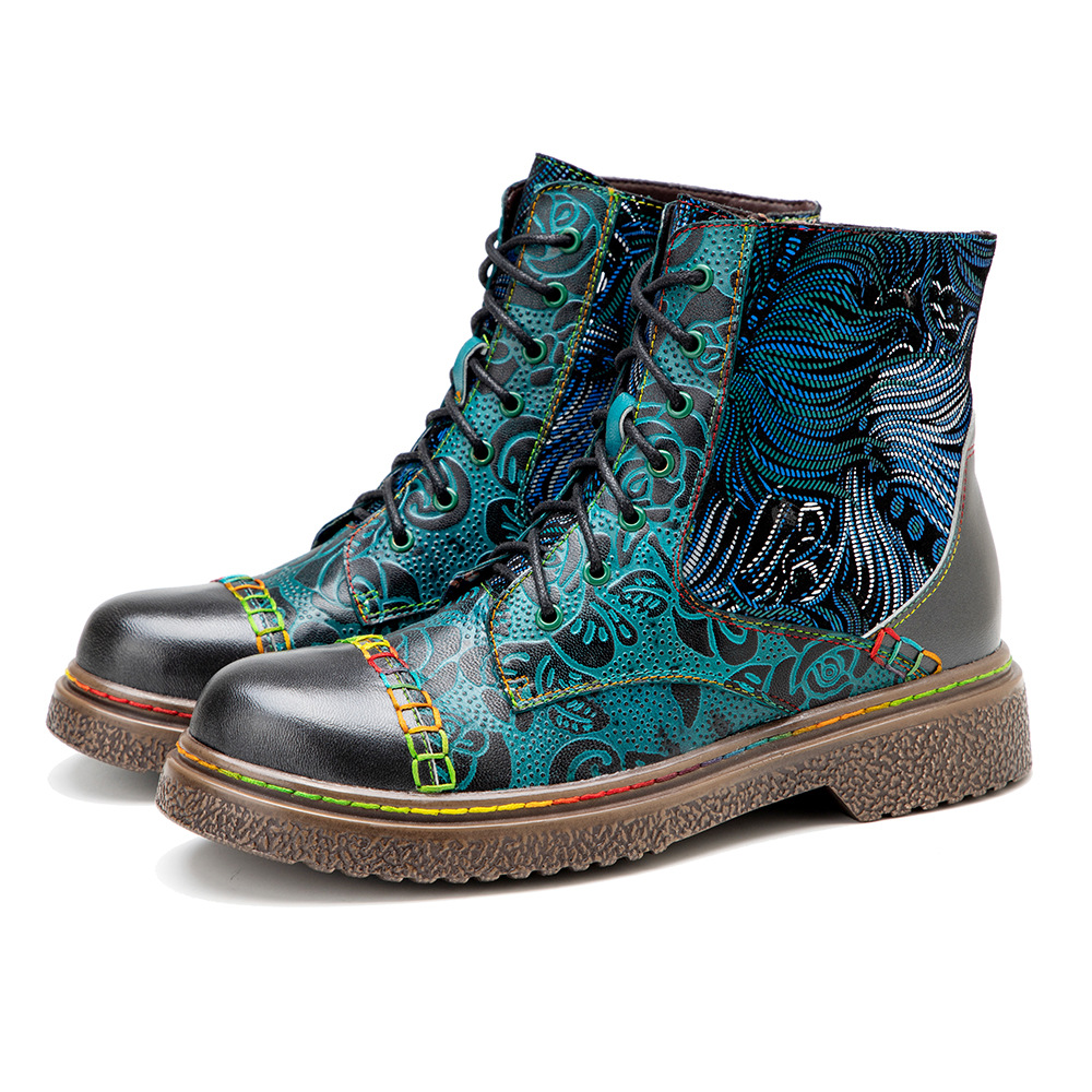 Socofy Raffan winter Ankle Lad - Ethnic Fabric review and price