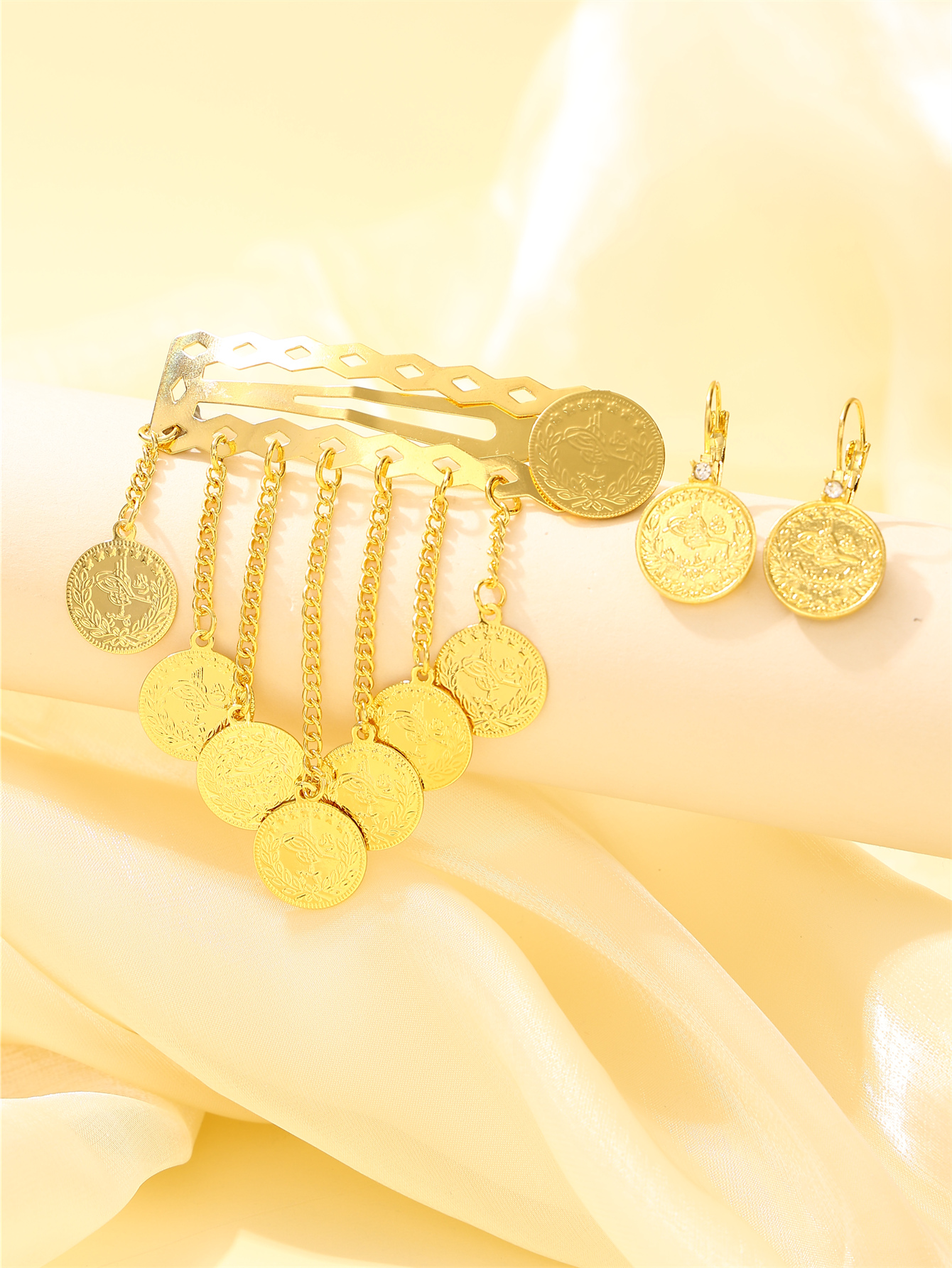 Gold-Plated Moroccan Women's F - Ethnic Luxe Fashion review and price