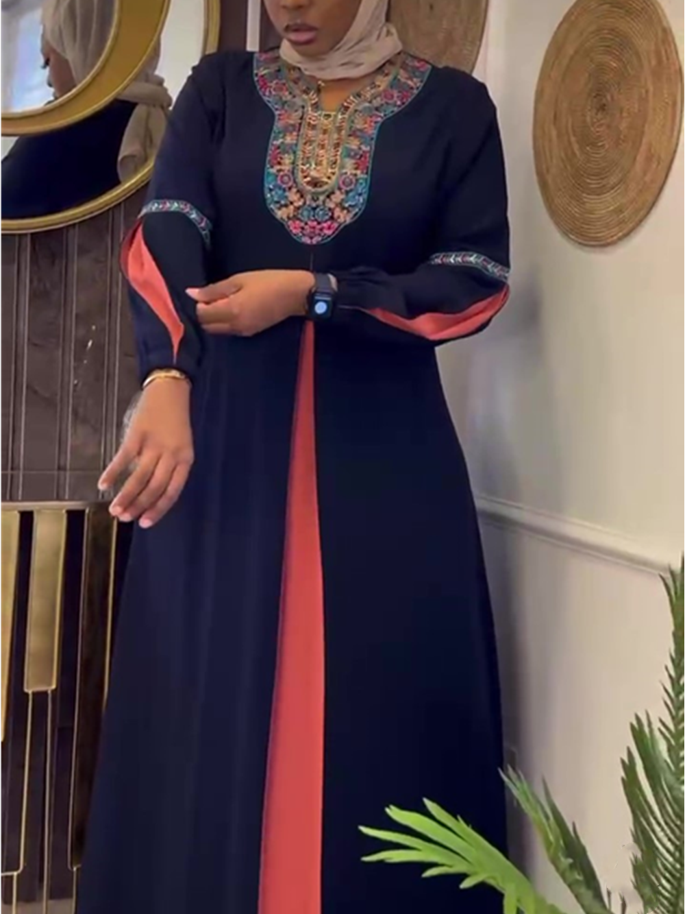 Ramadan Abaya Dubai Kaftan Mus - Ethnic Gown review and price