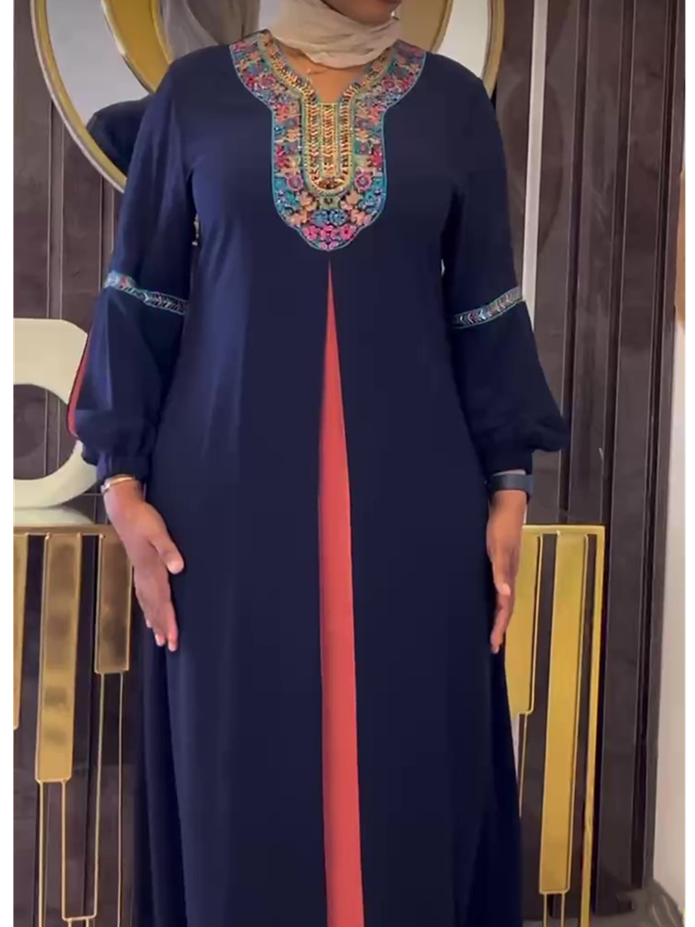 Ramadan Abaya Dubai Kaftan Mus - Ethnic Gown review and price